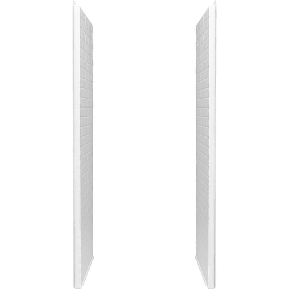 Sterling 72505100 Traverse 34" X 72-1/4" Shower End Wall Set