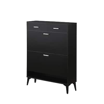 Large size Shoe Cabinet,Free Standing Tipping Bucket Shoe Rack Organizer
