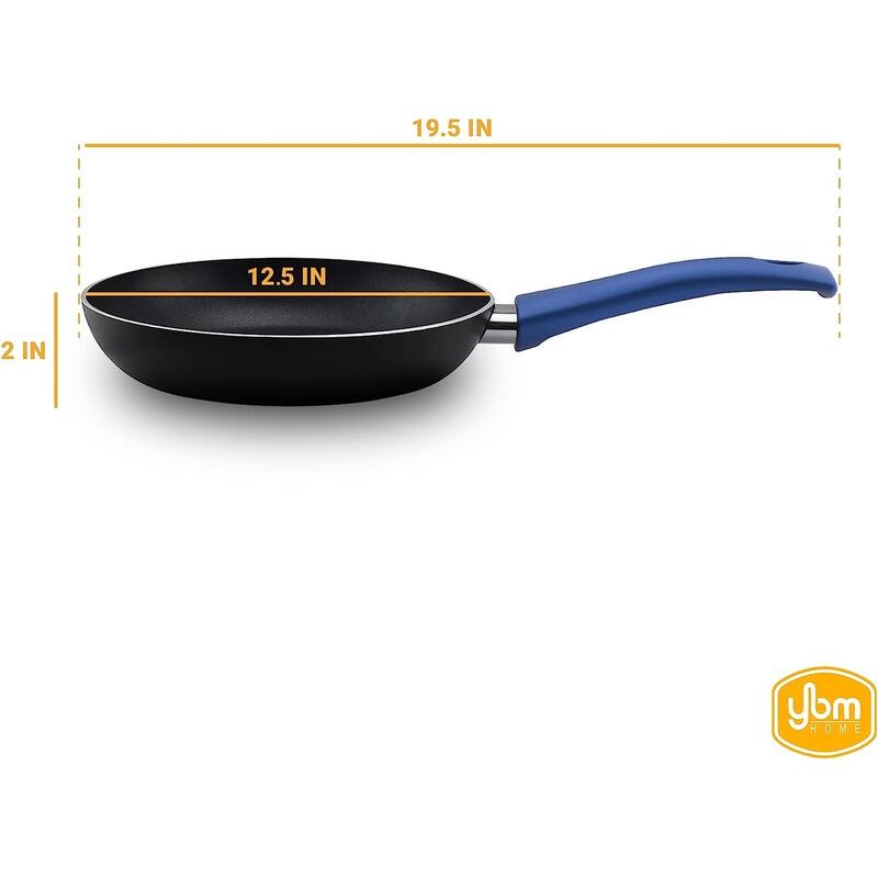 Ybm Home Teflon Classic Non Stick Frying Pan Skillet for Omelet On