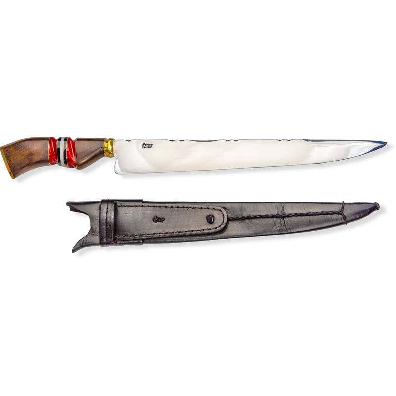 Brazilian Flame Chef Versatile 12-inch Traditional Stainless Steel Knife