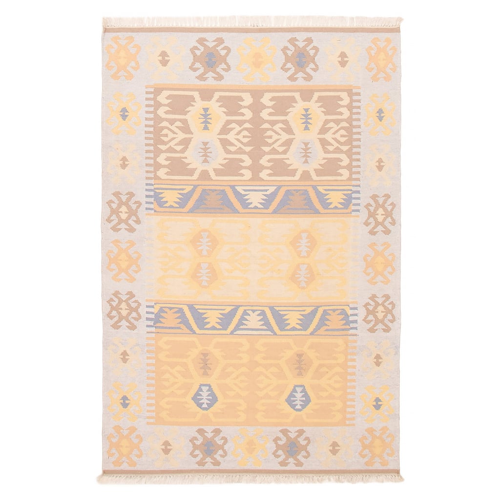 Ankara FW Gold Kilim 4'11" x 7'10" - 4'11 x 7'10