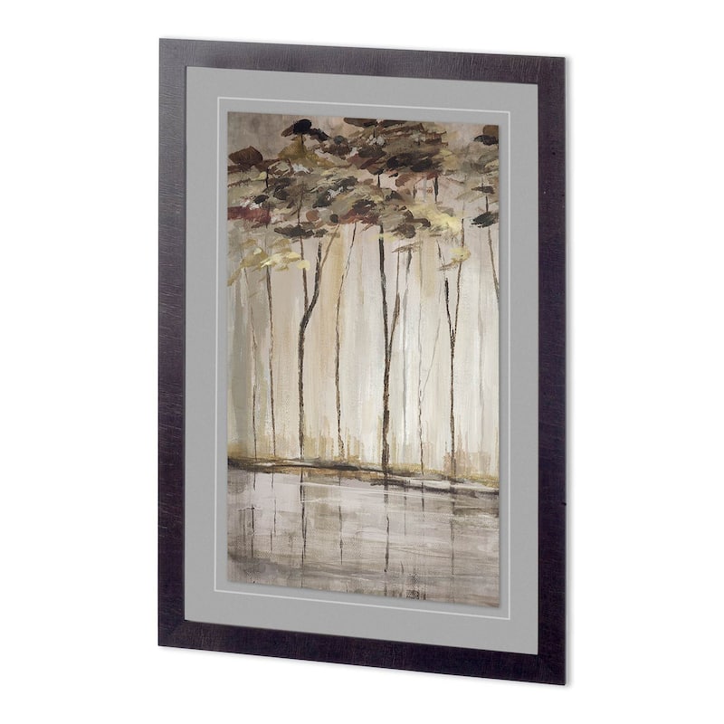 Bank of Birch I Framed Art Print