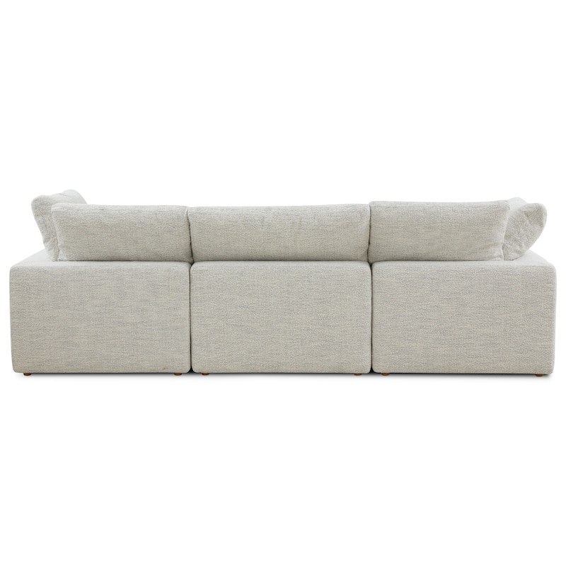 Aurelle Home Tami Reversible Lounge Sectional - 114" x 76"