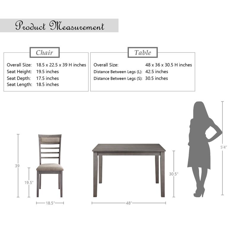 Octavia 5-Piece Dining Set