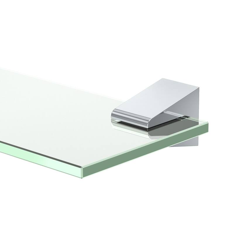Gatco 5656 A-Line 20" Glass Bathroom Shelf