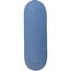 preview thumbnail 8 of 56, Porch & Den Oakland Reversible Indoor/ Outdoor Area Rug 2' x 10' Runner - Blue Ice