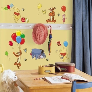 Winnie The Pooh - Pooh & Friends Peel and Stick Wall Decal by RoomMates ...