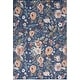 preview thumbnail 34 of 32, Nourison Washables Indoor Multicolored Floral Area Rug 4' x 6' - Blue - Rectangle