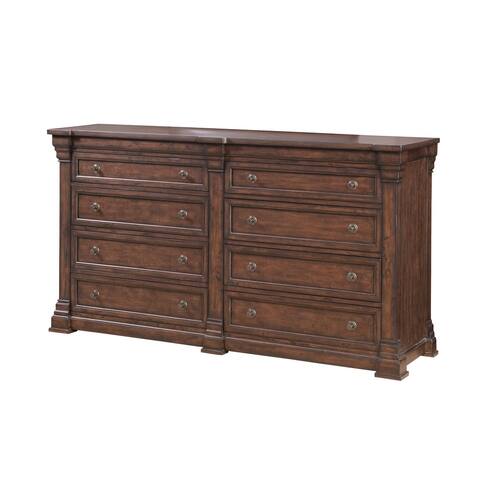 Kendall Traditional Tobacco Brown Wood 8-drawer Dresser by Greyson Living