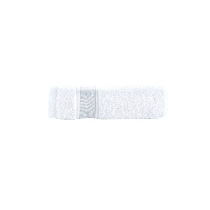 Brooks Brothers Ottoman Rolls Hand Towel - Silver
