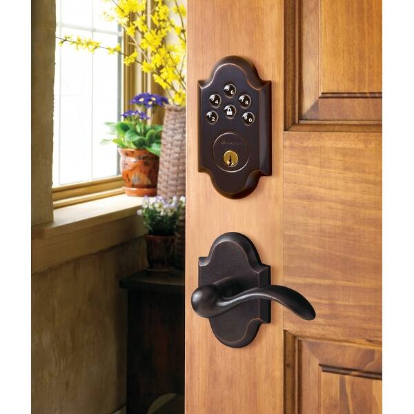 Baldwin Boulder Arched Single Cylinder Deadbolt from the Images Bed