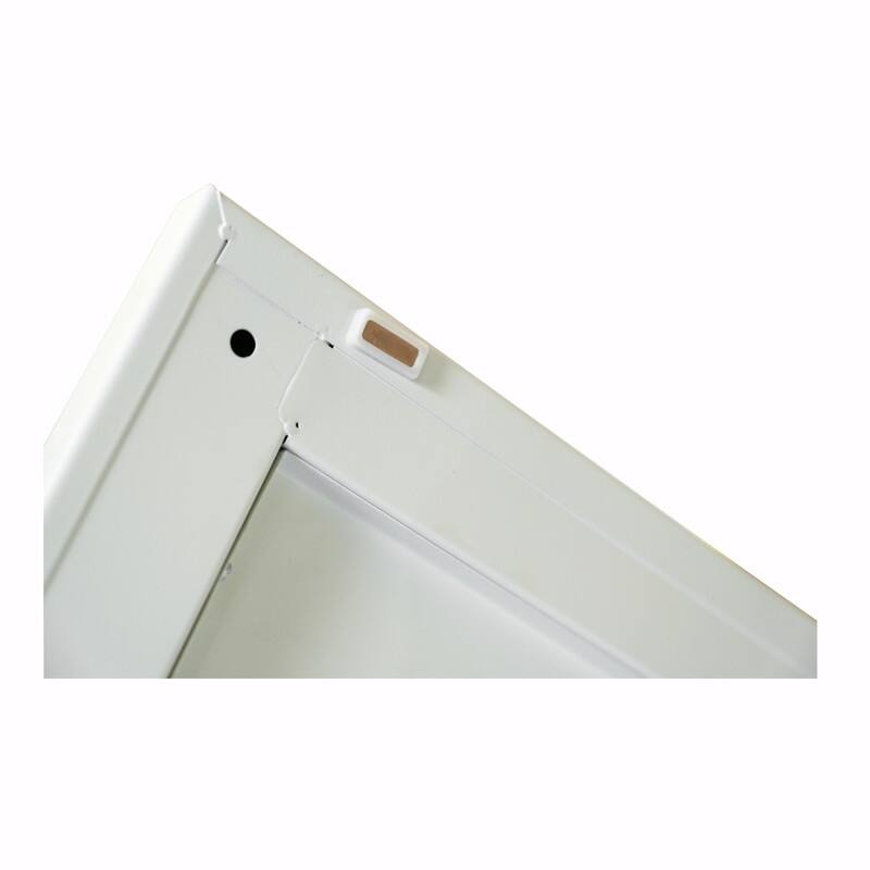 71" Tall Metal Wardrobe Cabinet with 2 Drawers, Hanging Rod, and 2 Doors, Wardrobe Closet with Shelf