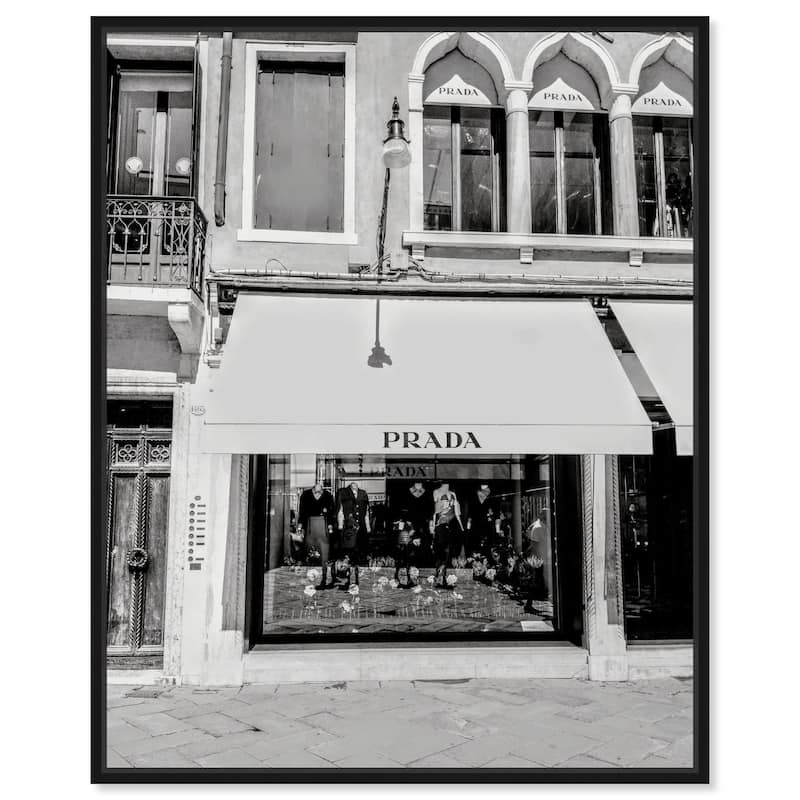 House of Glam Canvas by Art Remedy - 24" x 30" - Black