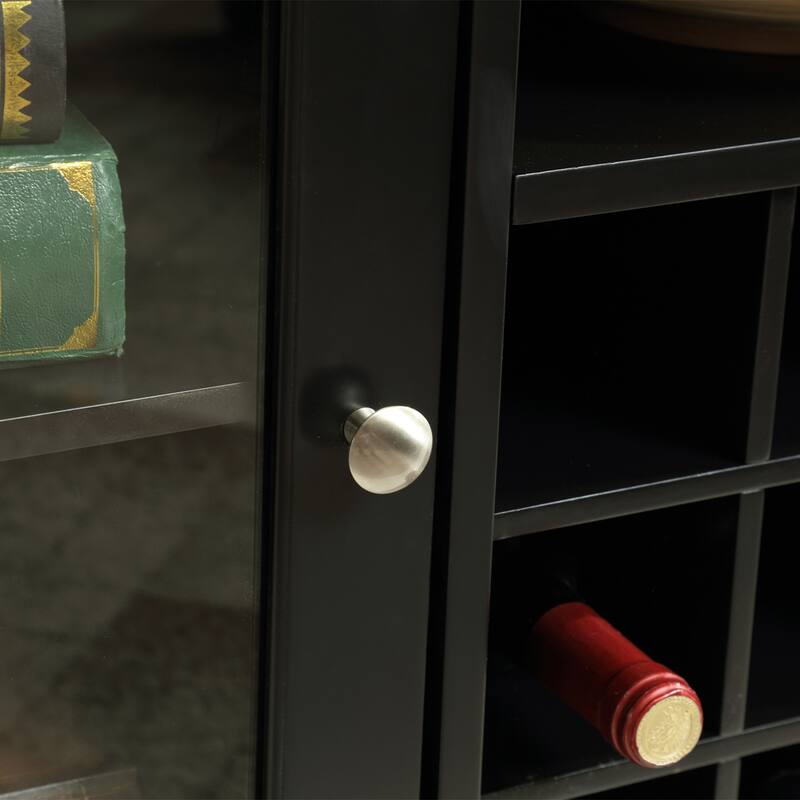 Concise Wooden Sideboard Wine Cabinet Buffet Table