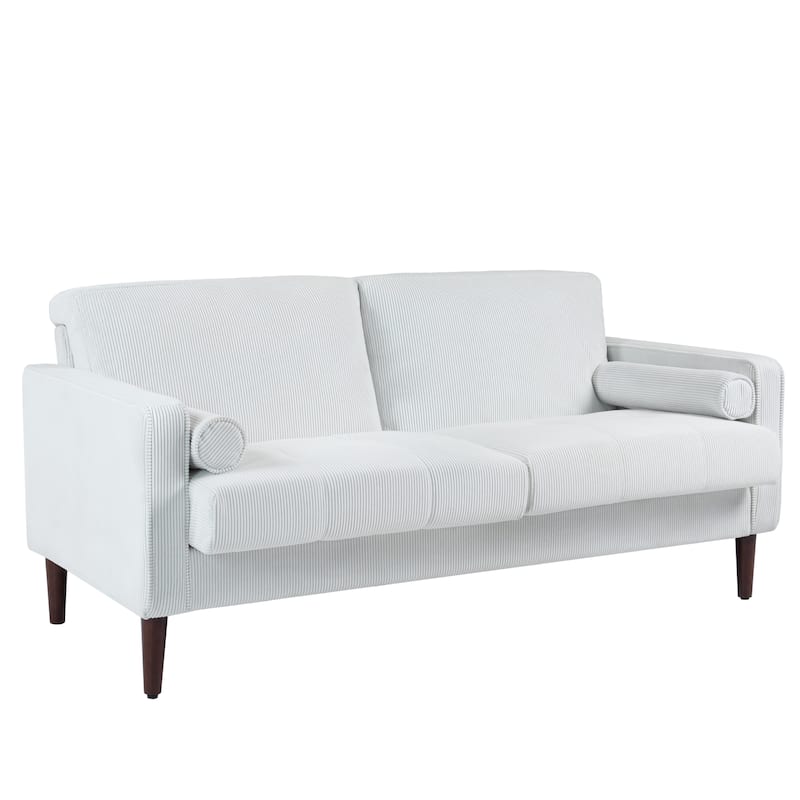 63.3"W Living Room Corduroy Loveseat Sofa