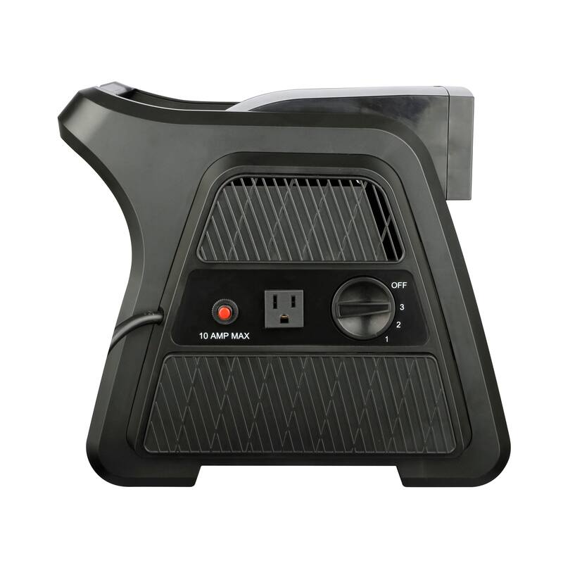 Modern Designs ProGrade Industrial Floor Blower Fan with 300° Pivot and 10 AMP Outlet