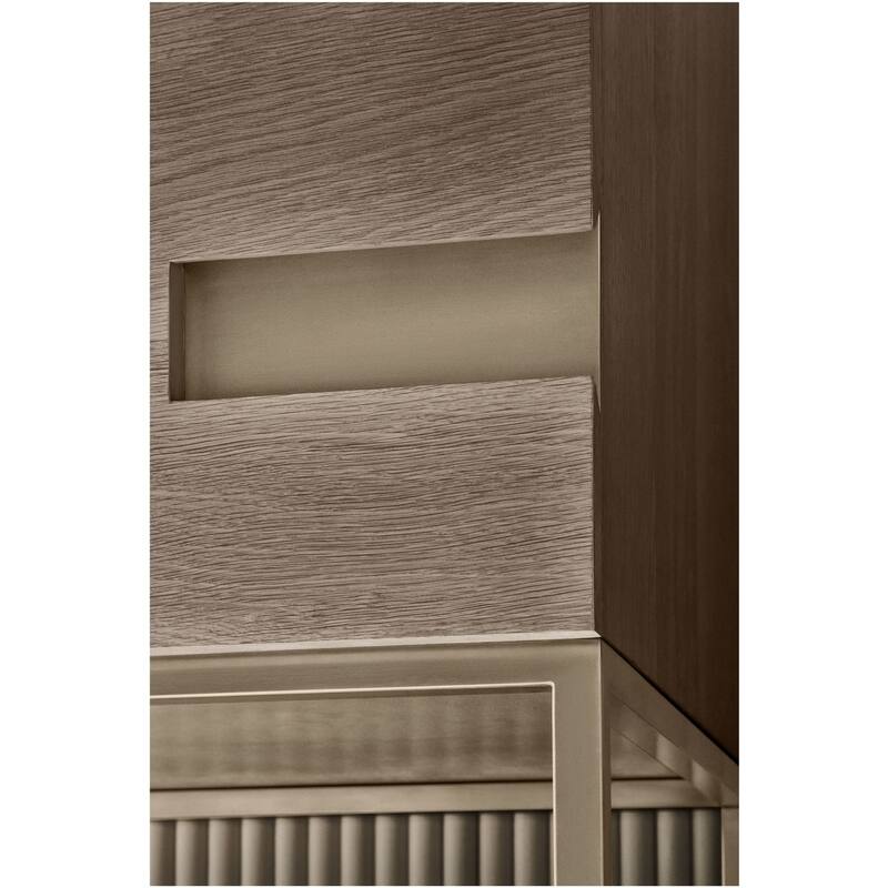 Robern CSSE2080 Sendai 80"" Wood Free Standing Bathroom Linen Tower