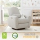 preview thumbnail 16 of 19, Freya Power Swivel Glider Recliner Nursery Chair
