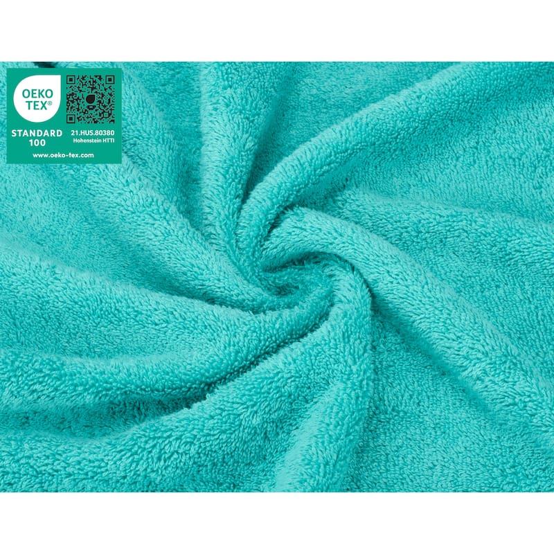 American Soft Linen Premium 100% Cotton 4-Piece Washcloth Set
