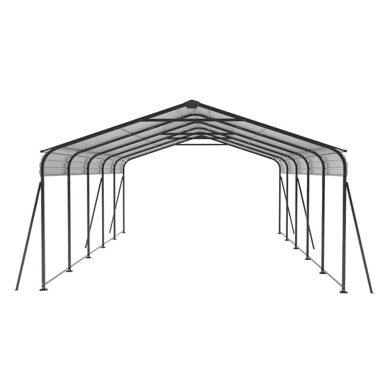 Campcraft 13 x 26.5 ft carport,0.25mm thick,with protective film to prevent scratching,2 pairs of adhesive gloves,3 hooks