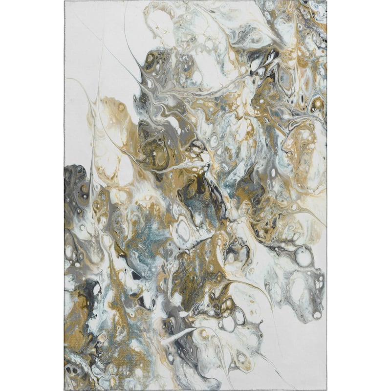 Premium Washable Super Soft Abstract Contemporary Mayfield Rug