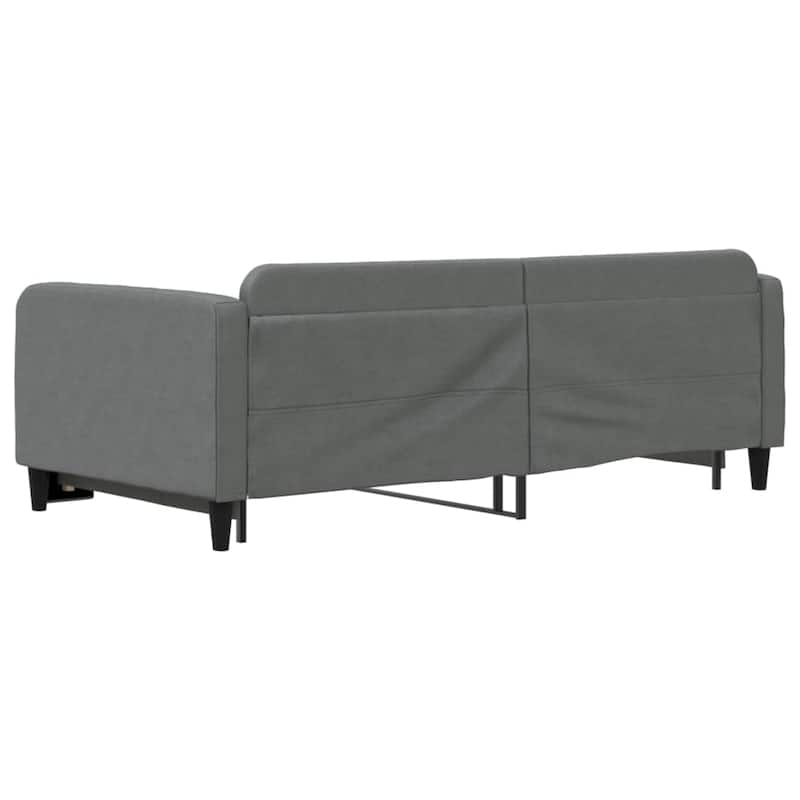 vidaXL Day Bed Upholstered Sleeper Sofa Bed for Bedroom Living Room Fabric