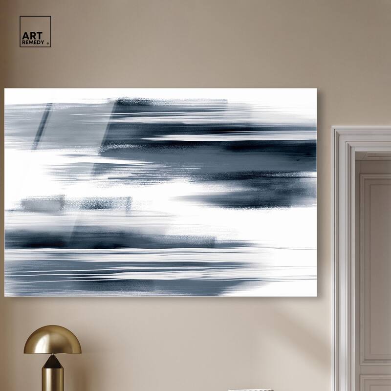Blue Mirage II Acrylic by Art Remedy, Ready to Hang