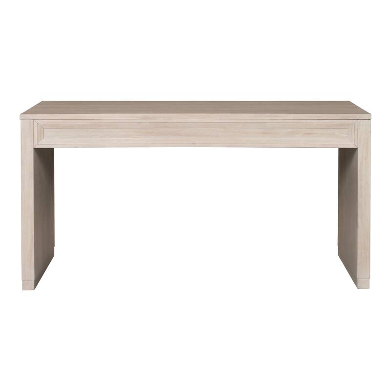 Furniture of America Durem Modern Classic 60" Writing Desk with Drawers and Keyboard Tray