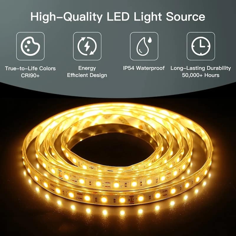 Oval Super Bright LED Lighted Anti-fog Wall Bathroom Vanity Mirror, ETL Certified, 3-Year Warranty