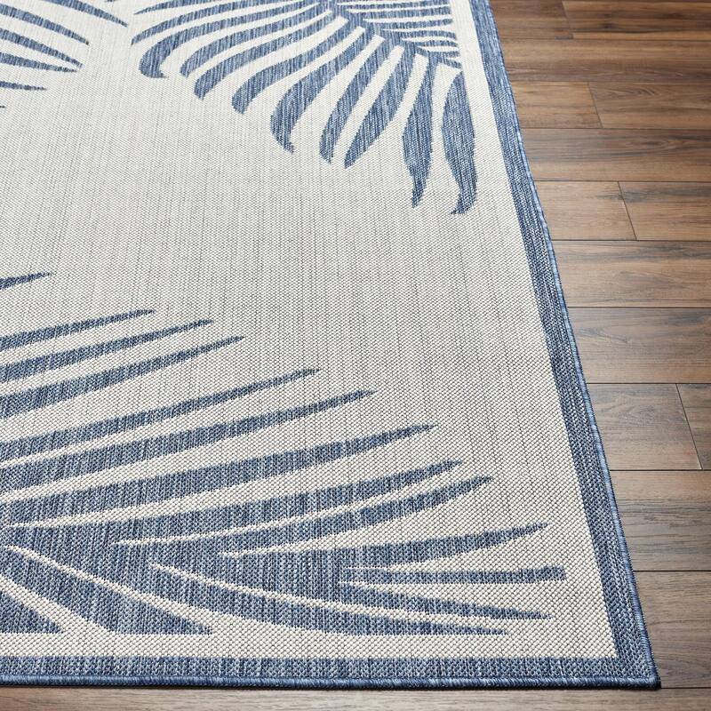 Livabliss Long Beach Outdoor Safe Tropical Area Rug