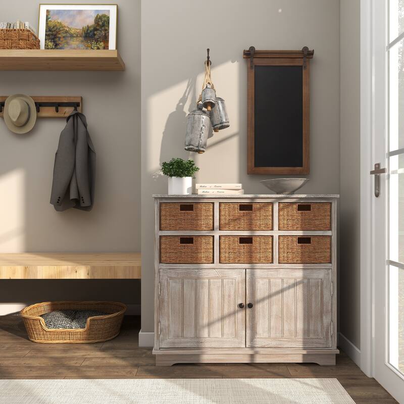 Metal Tibetan Inspired Indoor Outdoor Decorative Cow Bells with Jute Hanging Rope (Set of 3) - Set of 3 - 10",8",6"H