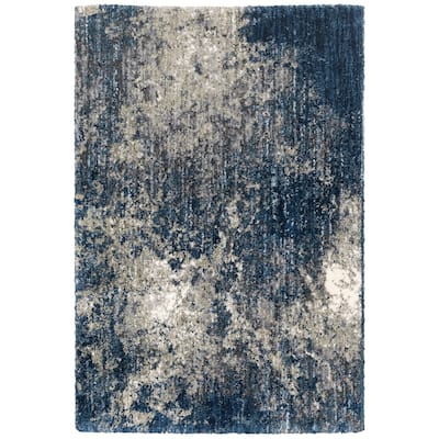 Style Haven Archer Cosmic Abstract Shag Area Rug