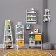 preview thumbnail 3 of 14, RiverRidge Kids 5-Tier Corner Ladder Playroom Display Bookshelf Organizer