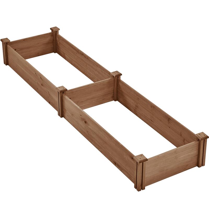 Yaheetech Wooden Raised Garden Bed Planter Box for Garden/Yard