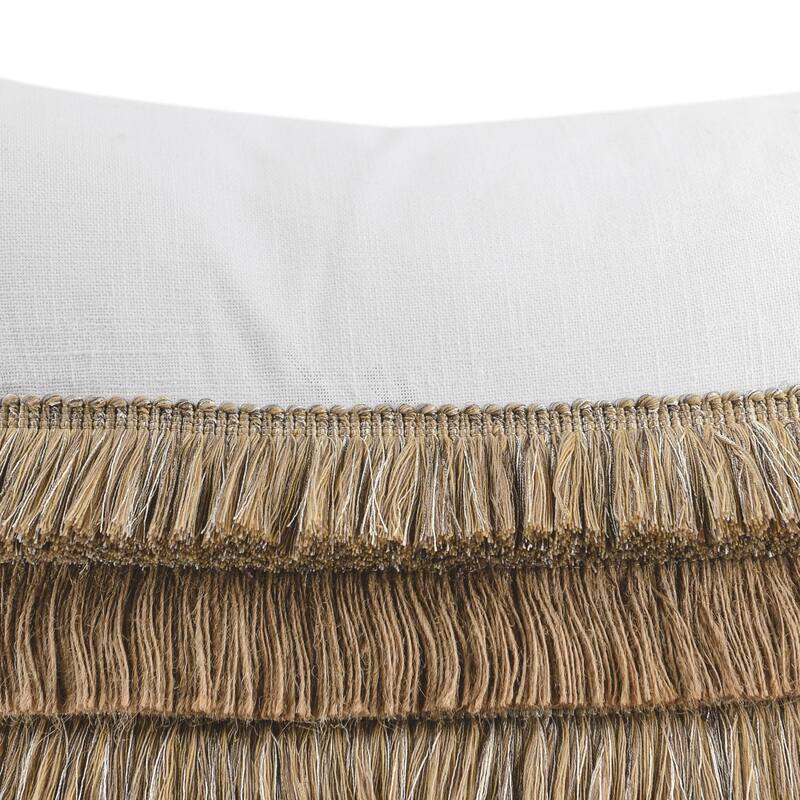 Villa by Classic Home Safi Cotton Fabric Throw Pillow