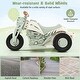 preview thumbnail 38 of 38, Gymax 6V Kids Bubble Car Electric Ride on Motorcycle w/ Music Button &