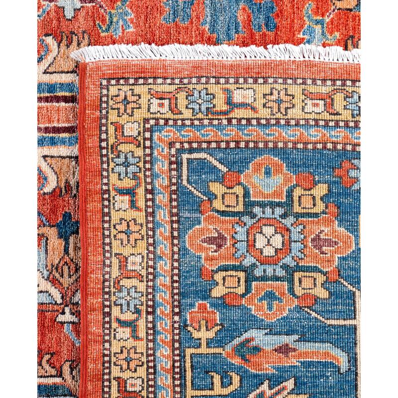 Serapi One-of-a-Kind Hand-Knotted Area Rug - Red - 8' 9" x 11' 11"