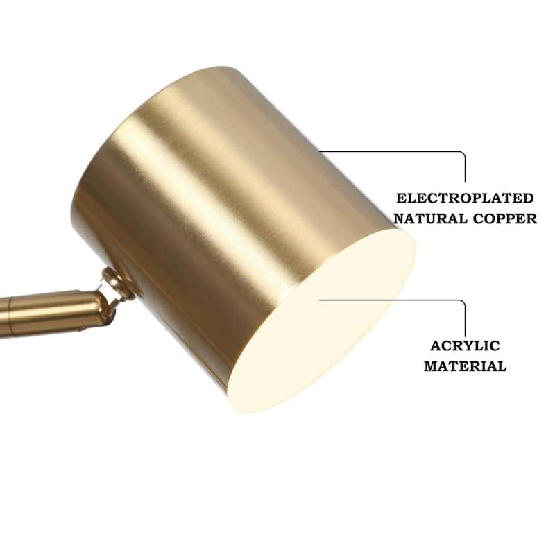 Modern Gold Brass 4/5-Light Integrated LED Chandelier Metal Linear Island Light for Kitchen