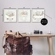 preview thumbnail 23 of 26, Stupell Soft Floral Bathroom Scenes 3 Piece Framed Giclee Art Set Design by Stella Chang - Off-White