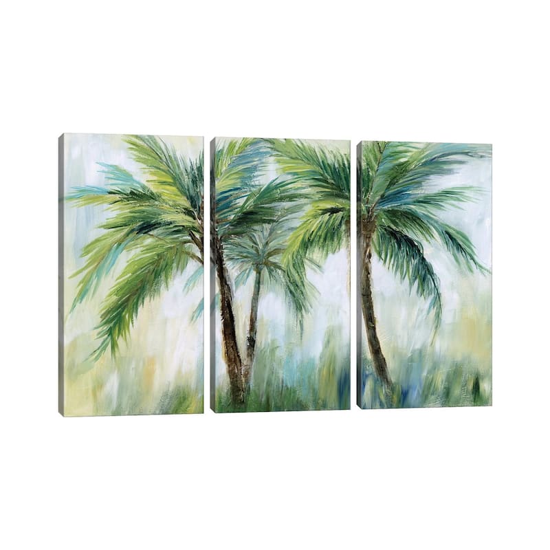 iCanvas "Palm Sensation" by Nan 3-Piece Canvas Wall Art Set