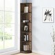 preview thumbnail 95 of 104, Q-Max 5-tier Wood Display Corner Bookcase