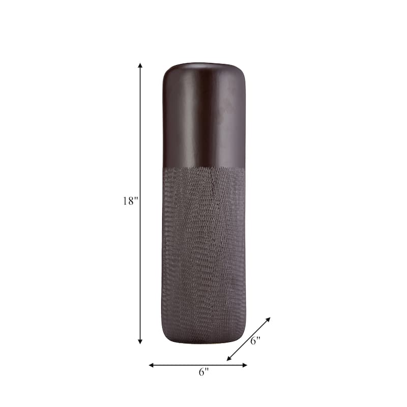 Sagebrook Home Neutral Ceramic Vase