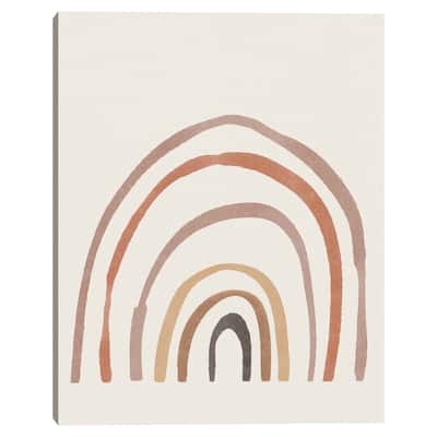 Quirkly Rainbow by Sisi and Seb Canvas Art Print