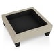 preview thumbnail 16 of 34, Furniture of America Xenia Modern Chenille Ottoman with Storage