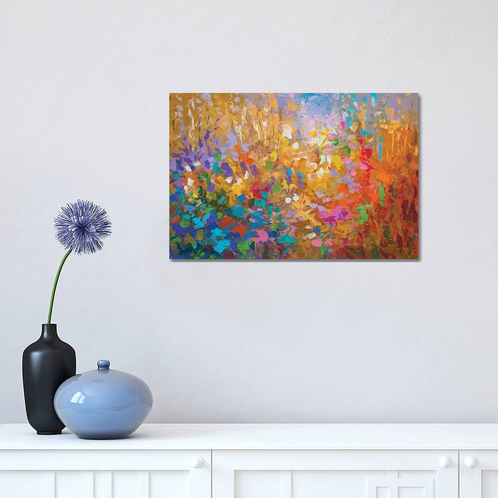 iCanvas "Energy And Vibrancy" by Leon Devenice Canvas Print