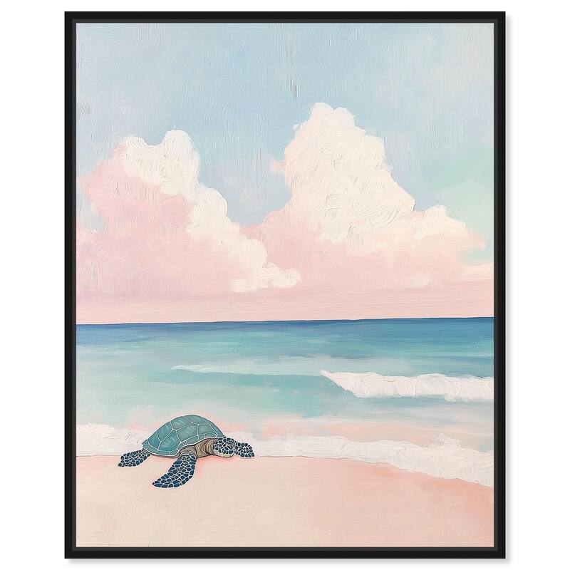 Guardians of the Coast III Canvas by Art Remedy - 24" x 30" - Black