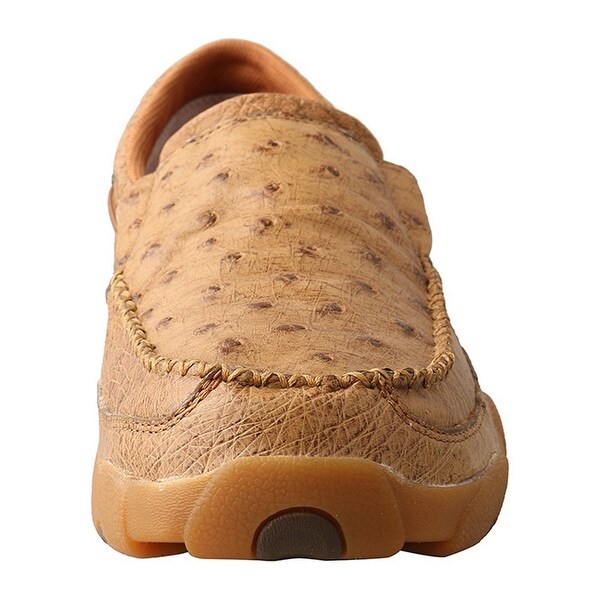 ostrich slip on shoes
