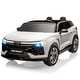 preview thumbnail 24 of 26, 24V Kids Electric Ride on Car 2 Seater SUV, Battery Powered Truck Licensed Chevrolet Vehicle White