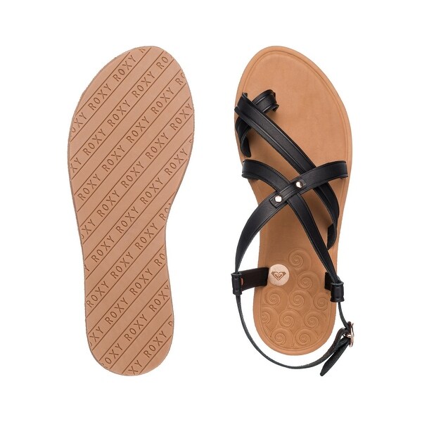roxy strappy sandals