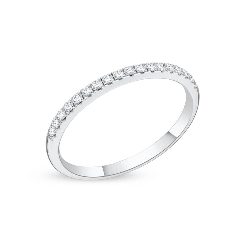 1/5ct TDW Diamond Wedding Band in 14K Gold for Women